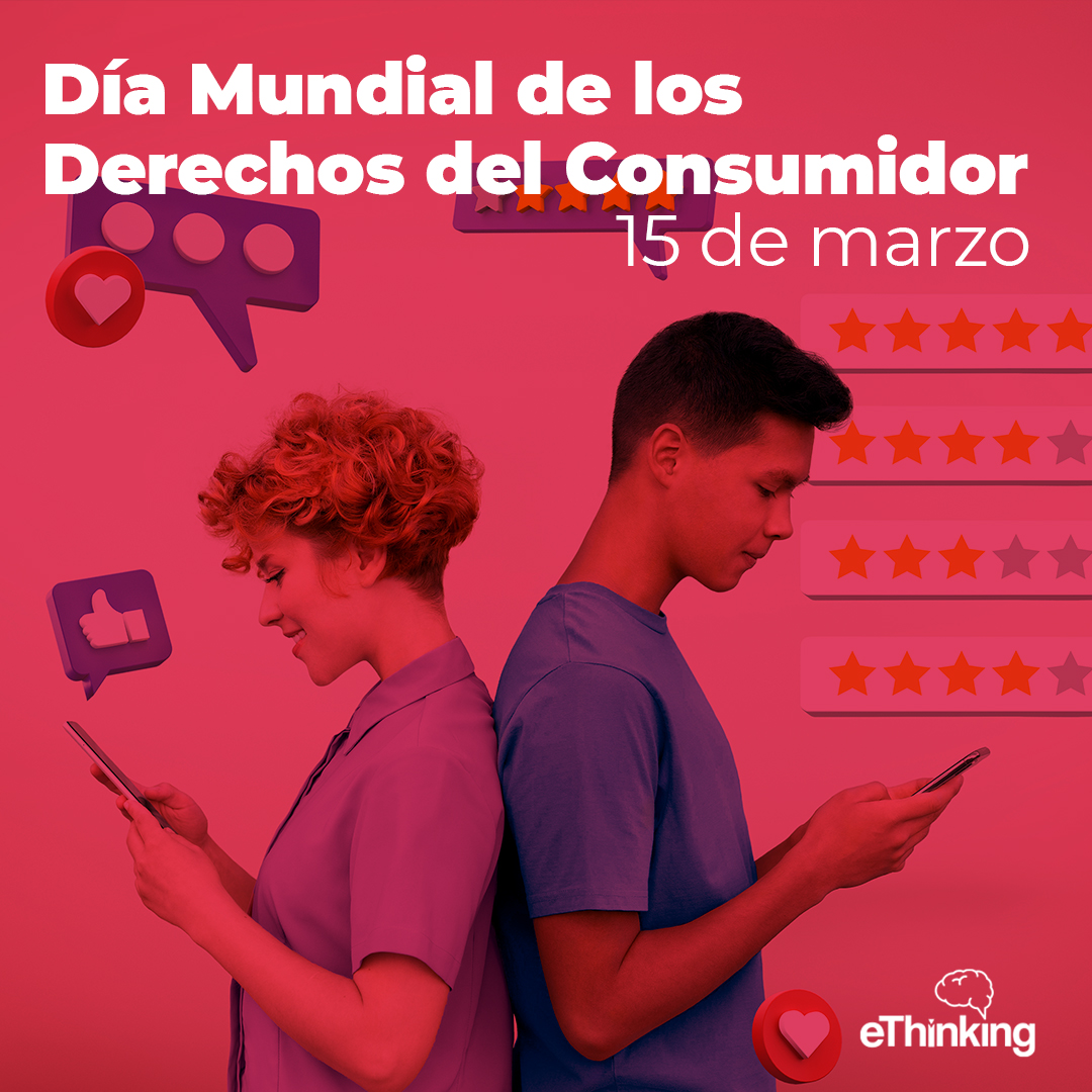eThinkinges's tweet image. 🛍️¡Hoy celebramos el Día Mundial de los Derechos del #Consumidor! 🛍️
👉 Es importante seguir trabajando juntos para garantizar que los #derechosdelosconsumidores sean respetados en todos los sectores.