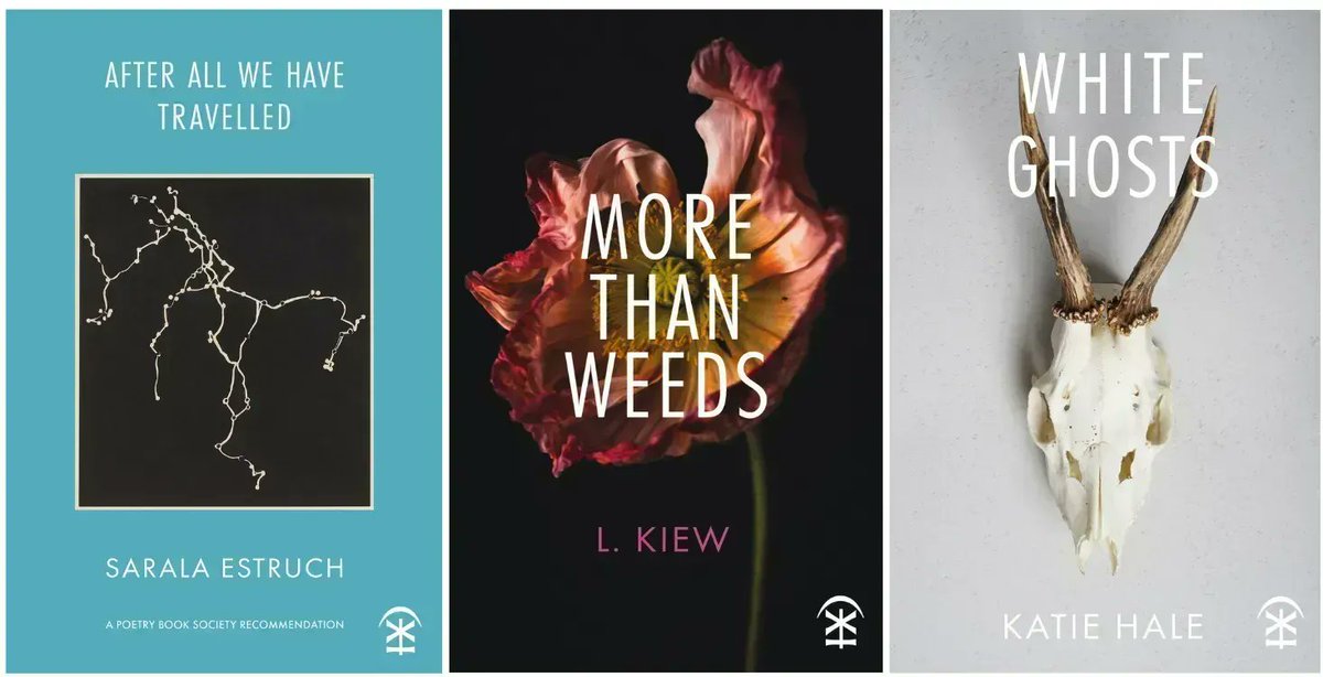 THIS THURSDAY - not too late to book!
Join the online TRIPLE BOOK LAUNCH celebrating this trio of brilliant debut titles. With readings from @saralaestruch <a href="/l_kiew/">L Kiew</a> and <a href="/halekatie/">Katie Hale - novelist & poet 🌈</a> 
THURSDAY 16 MARCH 7.30pm.
Secure your ticket now: pay what you can: buff.ly/3JV6ga2