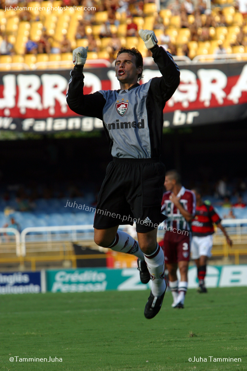 TamminenJuha's tweet image. Alegria do Kléber Guerra Marques faz 20 anos no Maracanã. Flamengo 0 Fluminense 4, 15 de março de 2003. #Kleber #Fluminense #FlaFlu #Maracana