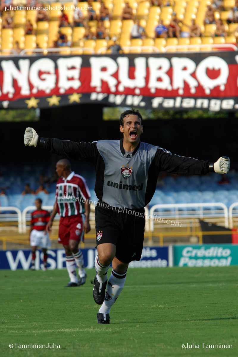 TamminenJuha's tweet image. Alegria do Kléber Guerra Marques faz 20 anos no Maracanã. Flamengo 0 Fluminense 4, 15 de março de 2003. #Kleber #Fluminense #FlaFlu #Maracana