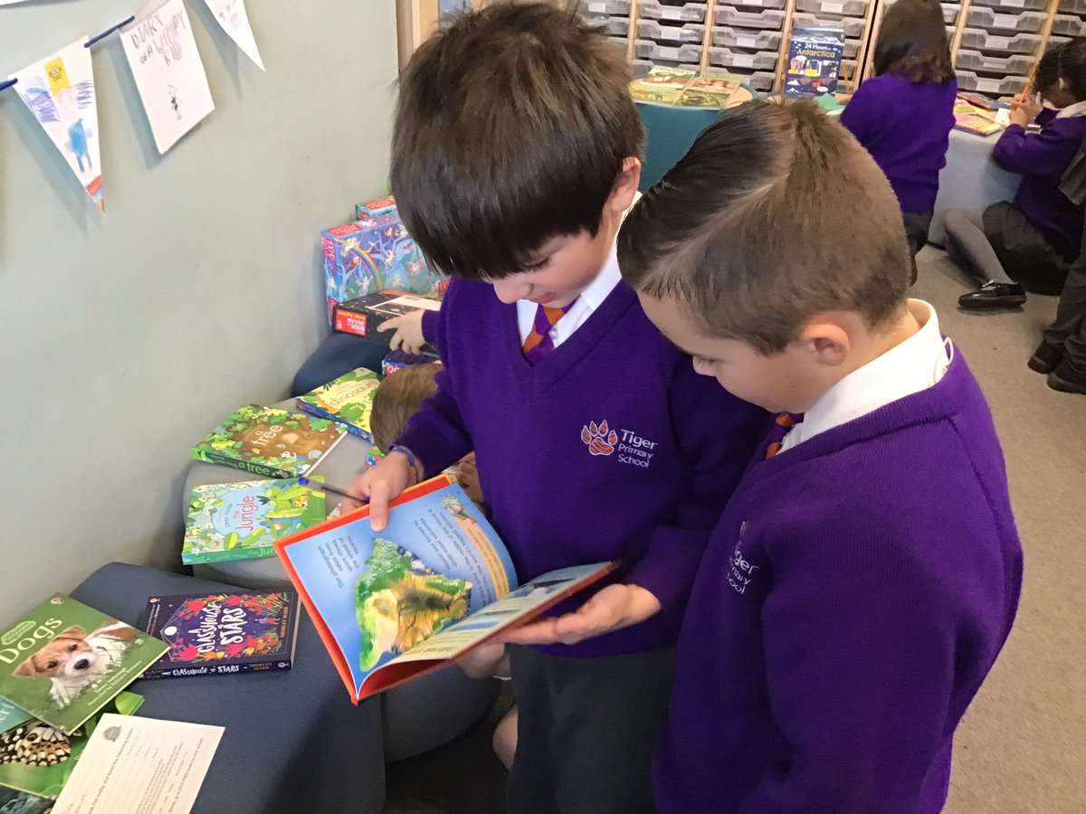 Tiger Primary School Library tweet media