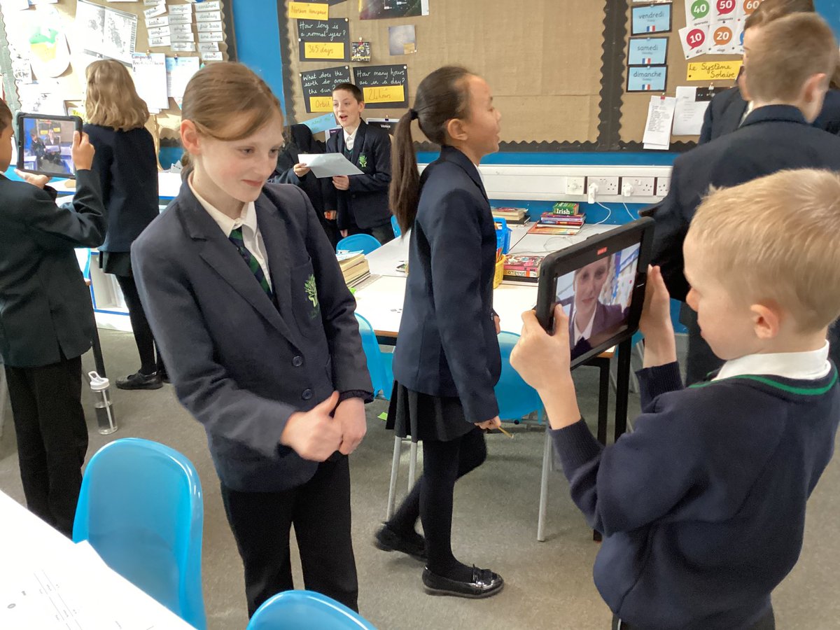 Year5lLTPA22's tweet photo. Practising more camera framing and using different techniques in computing this morning! #WeAreBrightFutures #ltpacomputing https://t.co/WYfw1XYYVm