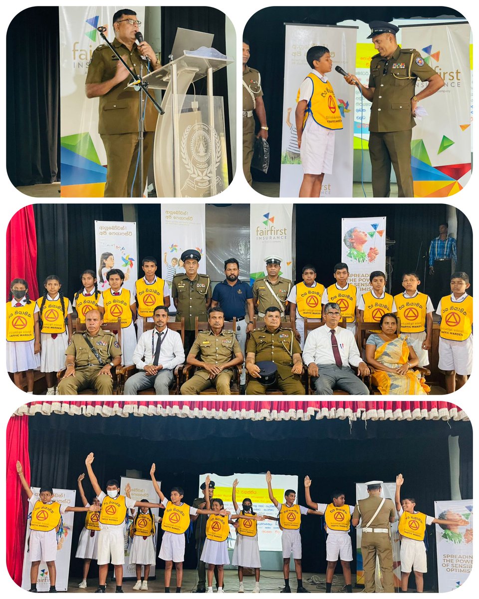 fairfirst_sl's tweet photo. Continuity and Consistency is key to empowering our school kids on the importance of road safety awareness. Our recent Road Safety Awareness Porgramme was held yesterday for 300+ students whilst grooming 30+ Traffic Wardens at the Pannala National School. https://t.co/opHnf5Eoox