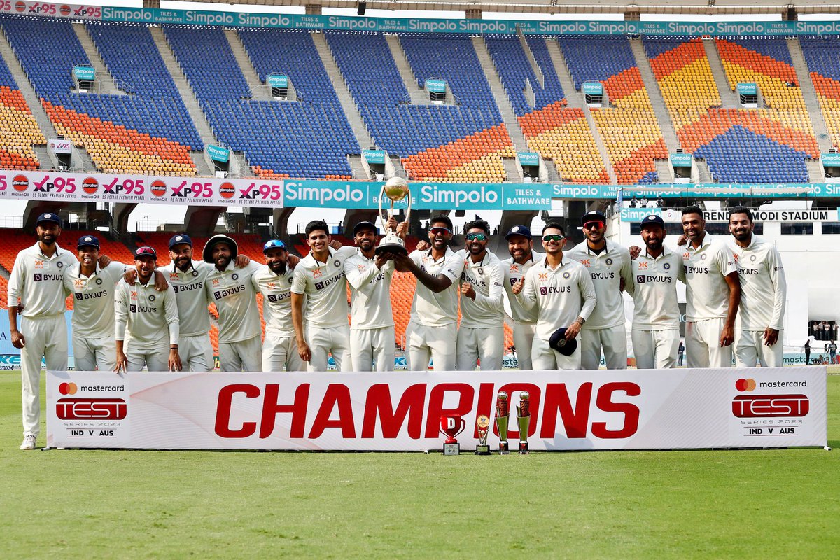 ImRo45's tweet photo. A series to remember 🏆🇮🇳 https://t.co/BAuHezXHJF
