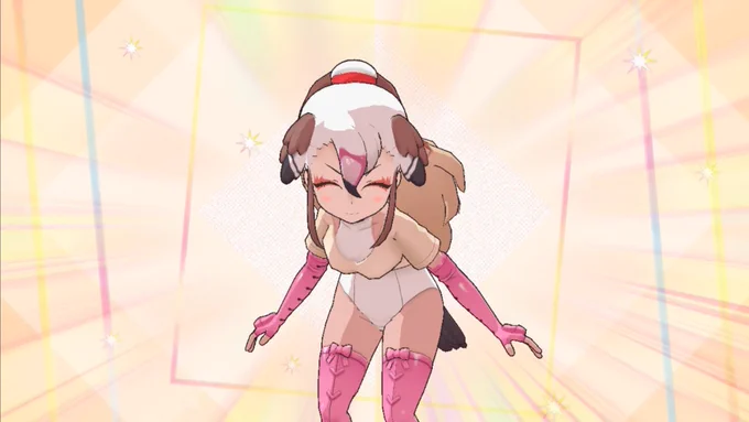 ついでに見切れ後からの可愛いところも見ていただこうじゃありませんか#けもフレ3 
