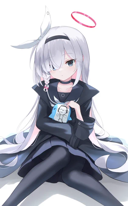 A.R.O.N.Aちゃんを描いていたらいつの間にかプラナちゃんになってた絵 #ブルアカ 