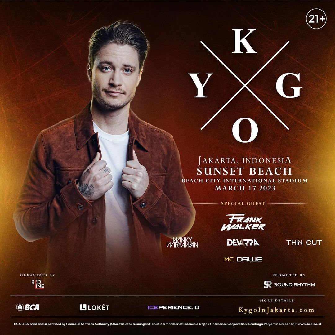 Forsale 1 tiket Konser Kygo tgl 17 Maret 2023 di Sunset Beach Ancol 
*GA Standing*
under price DM for harga
Gelang dll ready!!
Minat!! DM Now!!
#kygoinjakarta #kygo #konserkygo #Konserjakarta