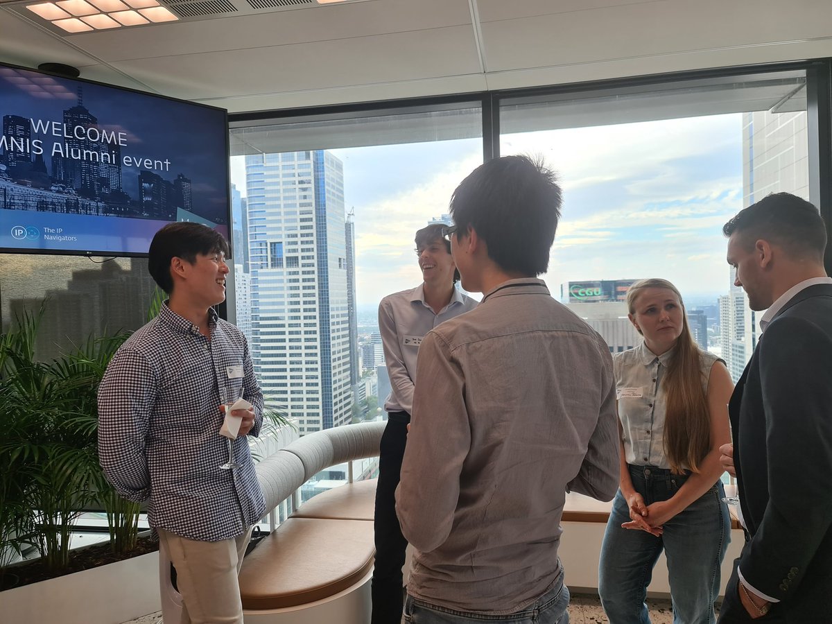 _IMNIS's tweet photo. Tonight's #IMNISAlumni event was filled with happy faces, exciting conversations and memories. 
Thank you to everyone who took the time to join.  It is a pleasure to connect with all of you as part of the IMNIS Initiative. 
@FB_Rice thank you so much for hosting us. https://t.co/7bWO2lErsk