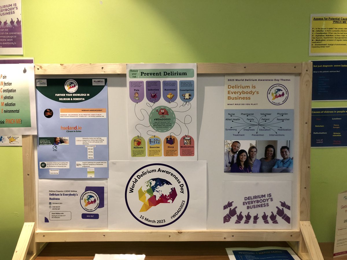 ErosterLUH's tweet photo. World Delirium Day at #LUH, come along to our stand outside the canteen today https://t.co/wCCPHk3vdj