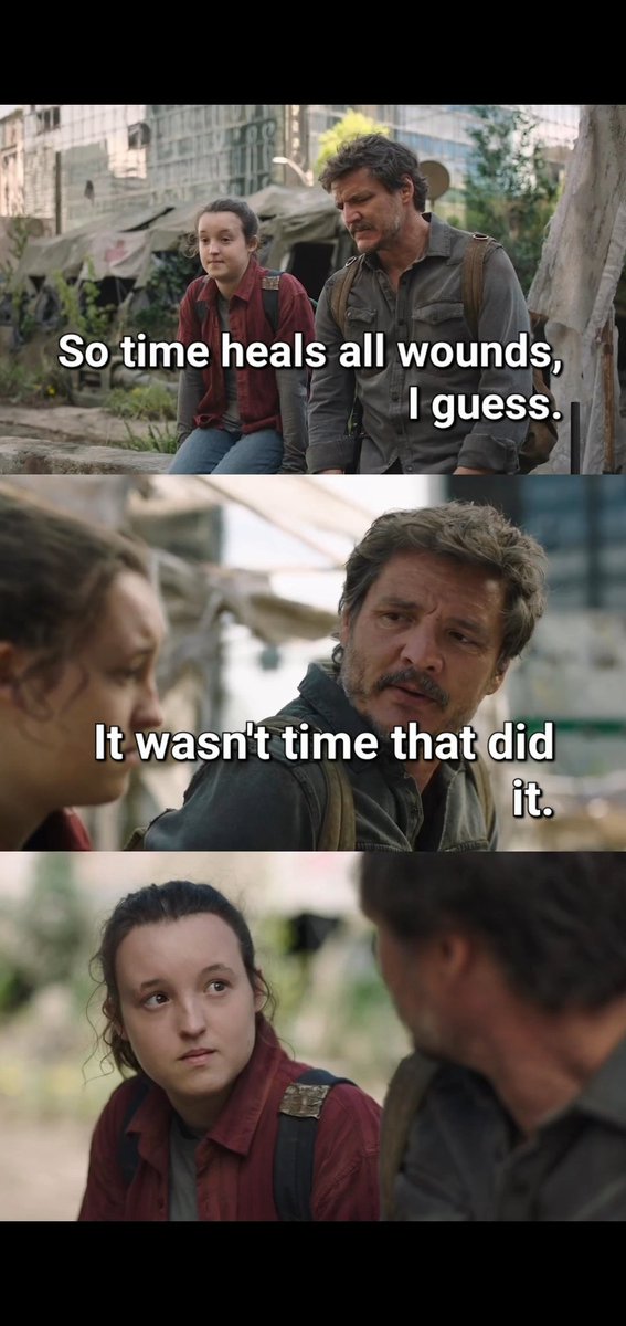 Parisa10649832's tweet image. Say "I love you"  without actually saying "I love you".
#LastOfUsHBO