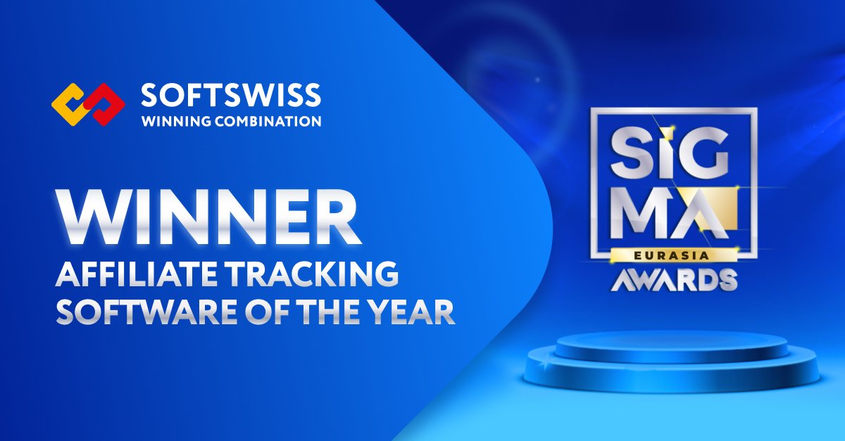 #Affilka by SOFTSWISS has been awarded the prestigious title of ‘Affiliate Tracking Software of the Year’ at the SiGMA Awards Eurasia. This award is a testament to the company’s commitment to streamlining affiliate networks for its clients. 
