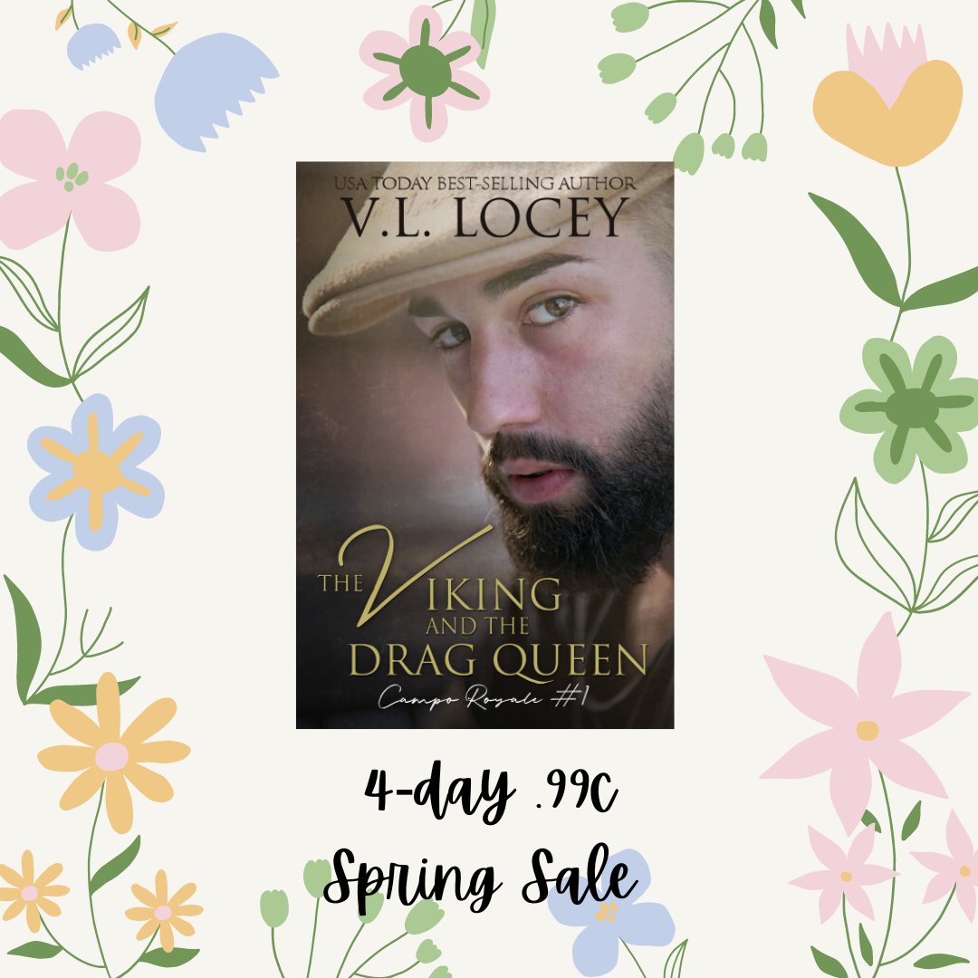 vllocey's tweet photo. 4-Day Spring Sale
🌸🌺🌼🌷
https://t.co/cwgB5YGFJq
To welcome spring with all the sass its arrival deserves I've dropped the price of The Viking and the Drag Queen to only ninety-nine cents! 
Sale runs 4-11 thru 4/14. 🌸💮

#mmromance #oppositesattract #hockey #dragqueen https://t.co/akZtdSy8aw