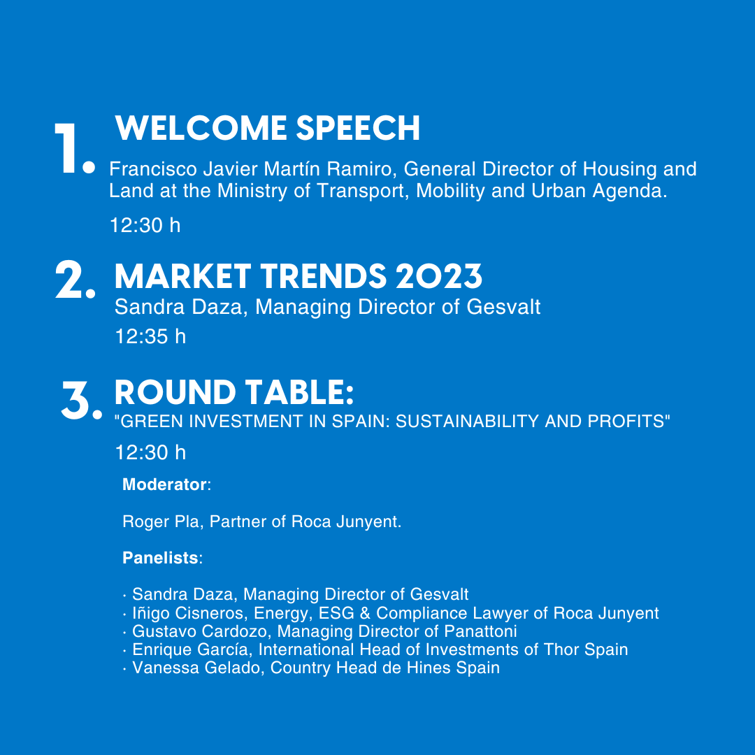 Gesvalt's tweet photo. Starting a new day to work at #MIPIM
The #SpanishConference will be held today from 12:30 to 1:30PM. Meet the speakers here!
@MIPIMWorld
#MIPIM https://t.co/ACzVLKqmix