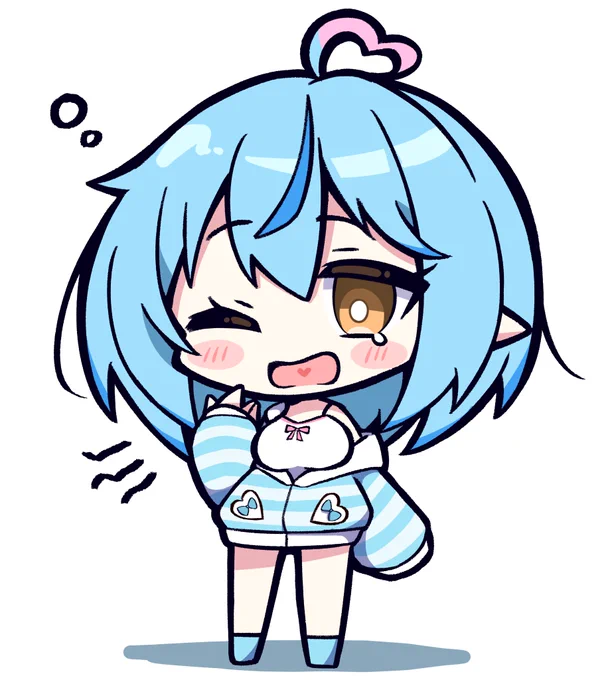 ねむねむラミィちゃん #LamyArt 