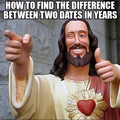 overflow_meme's tweet image. How to find the difference between two dates in years stackoverflow.com/questions/5368… #python #pandas #pythondatetime