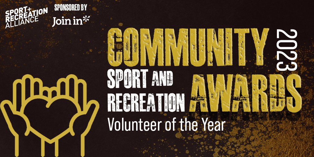 sportrectweets's tweet photo. Volunteer of the Year, sponsored by @joininuk 🌟 https://t.co/5g4i2eTDtW