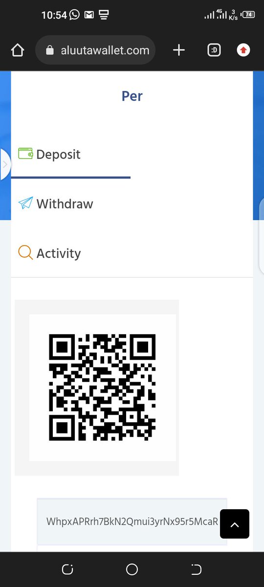 Adio94049783's tweet photo. @wal_coin WhpxAPRrh7BkN2Qmui3yrNx95r5McaRSis https://t.co/1XgXUypKxN