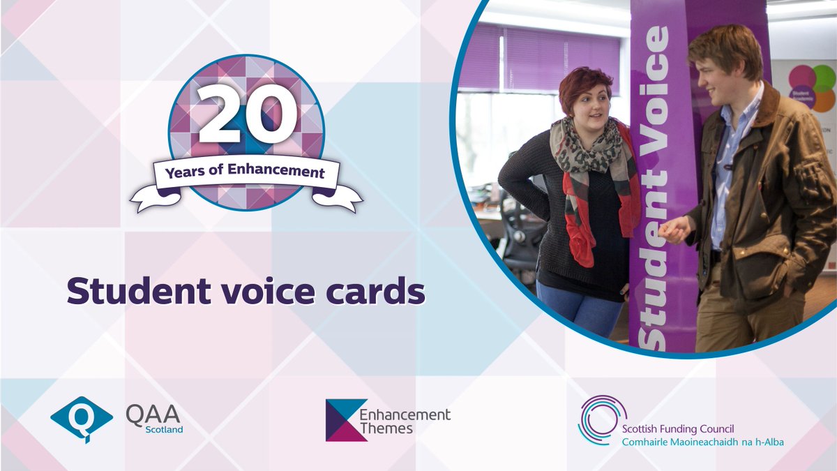 THEMEStweets's tweet photo. 🆕 Our popular ‘student voice cards’ have been freshly updated to support use across a tertiary education system. More here:
 https://t.co/yKZNaSnESY  #Enhancement20 https://t.co/OHmxoGLKkK