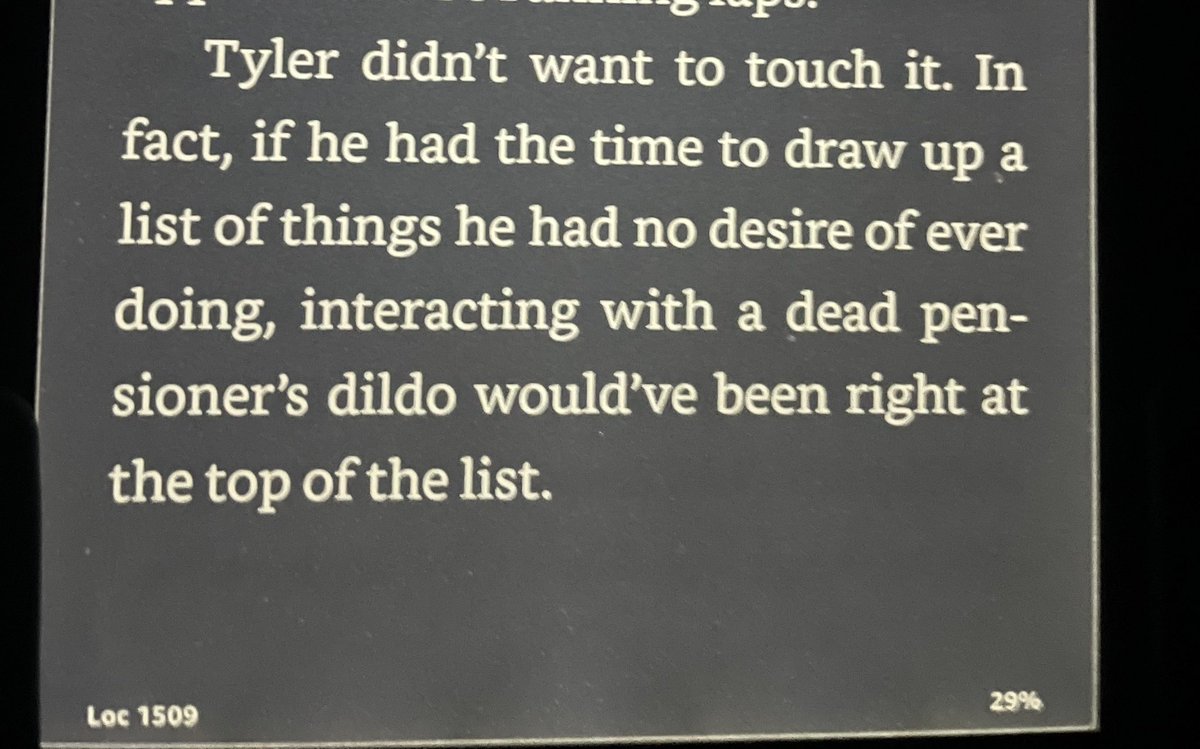 Dee_WkdCreative's tweet photo. I’ve never laughed so hard at a line in a book…. @JDKirkBooks I’m dead 😵 https://t.co/MqHyVJ2iSb