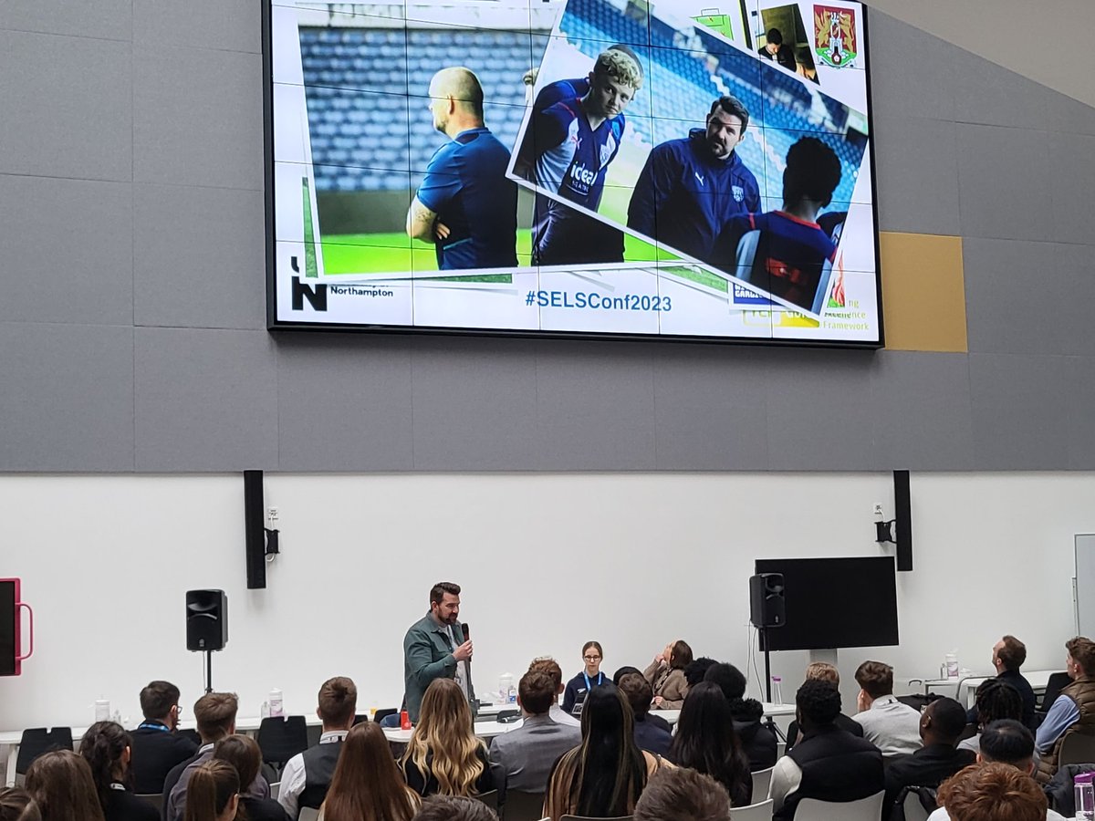 RSSPIC's tweet photo. Opening today's conference is Lee Garlick speaking about the importance of treating players as people. #SELSConf2023 https://t.co/hjbyn1Dgps