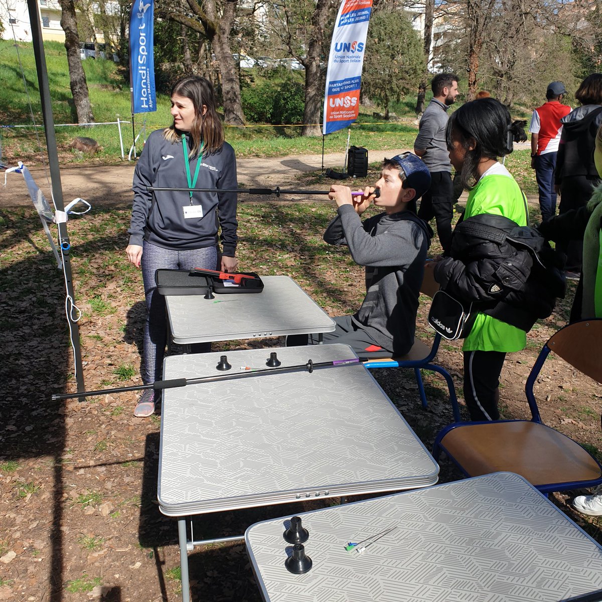 Unss Academie Nice (@unss_nice) on Twitter photo Aujourd'hui avec 12 équipes au championnat d'académie de Sport partagé <a href="/unss/">UNSS_National</a> <a href="/UNSS06/">TEAM UNSS 06</a> <a href="/UnssVar83/">UNSS Var 83</a> à Mouans Sartoux nous partageons plus que du sport et sommes dans l'inclusion. @giraultolivier1 <a href="/NatachaChicot/">Natacha Chicot</a> <a href="/FFSASportAdapte/">FFSA Sport Adapté</a> <a href="/FFHandisport/">FFHandisport</a> bravo a tous les élèves et professeurs Aujourd'hui avec 12 équipes au championnat d'académie de Sport partagé <a href="/unss/">UNSS_National</a> <a href="/UNSS06/">TEAM UNSS 06</a> <a href="/UnssVar83/">UNSS Var 83</a> à Mouans Sartoux nous partageons plus que du sport et sommes dans l'inclusion. @giraultolivier1 <a href="/NatachaChicot/">Natacha Chicot</a> <a href="/FFSASportAdapte/">FFSA Sport Adapté</a> <a href="/FFHandisport/">FFHandisport</a> bravo a tous les élèves et professeurs