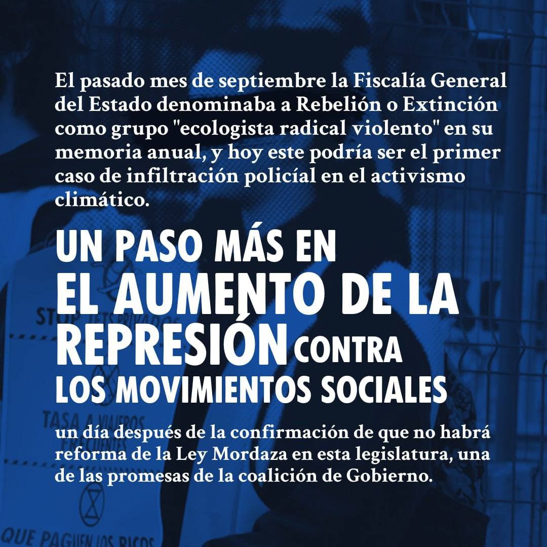 Rebelión o Extinción Madrid tweet media