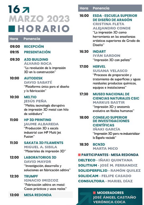 PFab3d's tweet photo. 📢ESTE JUEVES
👇2 ponencias de FAB3D en #meetaddit 👇

➡️17h30 Markus Bastir "Impresión 3D y anatomía evolutiva en fósiles humanos"

➡️18h Iñaki García "Impresión 3D para reindustrializar la España vaciada"

📍Entrada LIBRE
16 MARZO
Pabellón Amaya Valdemoro (Alcobendas, Madrid) https://t.co/UYBZq7UHVi
