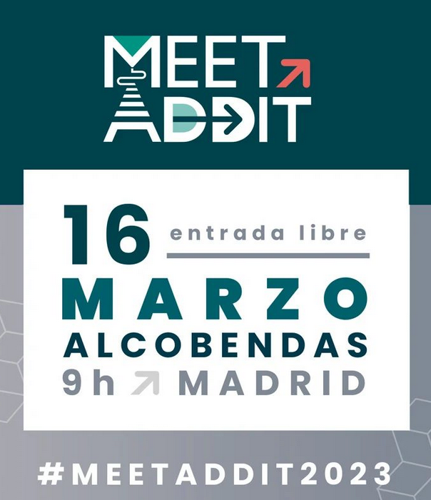 PFab3d's tweet photo. 📢ESTE JUEVES
👇2 ponencias de FAB3D en #meetaddit 👇

➡️17h30 Markus Bastir "Impresión 3D y anatomía evolutiva en fósiles humanos"

➡️18h Iñaki García "Impresión 3D para reindustrializar la España vaciada"

📍Entrada LIBRE
16 MARZO
Pabellón Amaya Valdemoro (Alcobendas, Madrid) https://t.co/UYBZq7UHVi