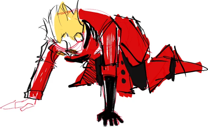 It is almost 3 an insomnia is beating my ass so y'all get random doodles I made that I'm too sleepy to care about how good they are to share.  #trigun 