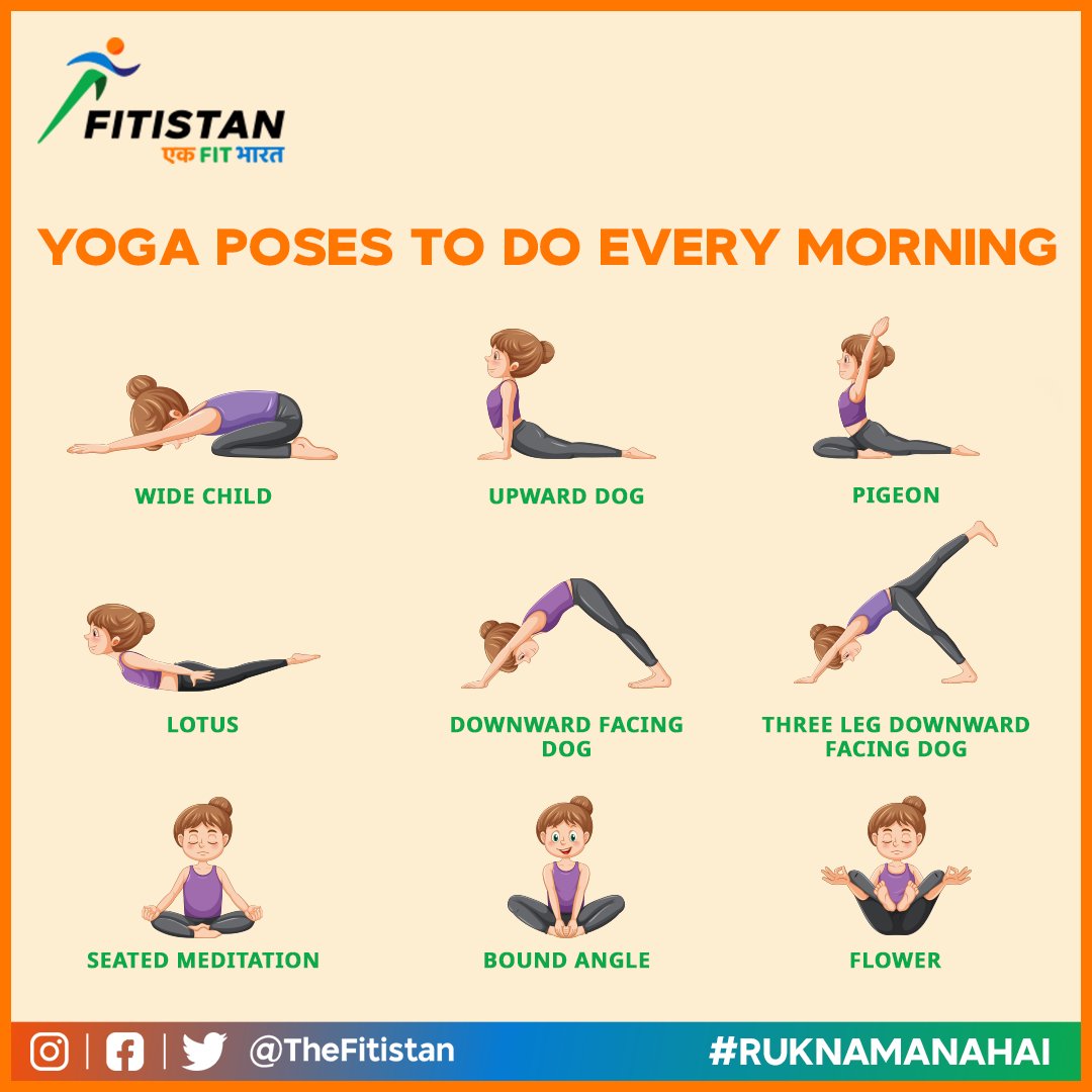 Poster Yoga Poses for Stress Relief 12x18 inches Fine Art Print -  Educational, Quotes & Motivation, Decorative, Religious posters in India -  Buy art, film, design, movie, music, nature and educational  paintings/wallpapers