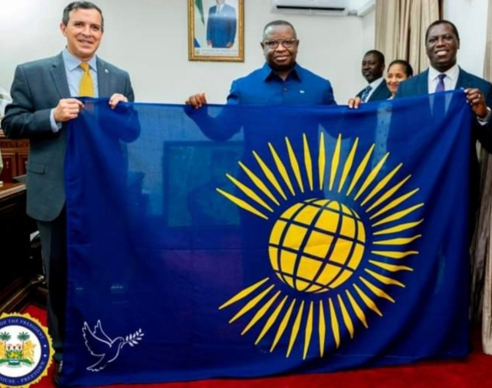 Today, on behalf of <a href="/PresidentBio/">Barram</a> I joined the 56 countries of the Commonwealth Foreign Affairs Ministers to celebrate 10th Anniversary of the signing of the Commonwealth Charter &amp; promote Year of Peace. <a href="/PresidentBio/">Barram</a> raised the Commonwealth Flag for Peace at State House