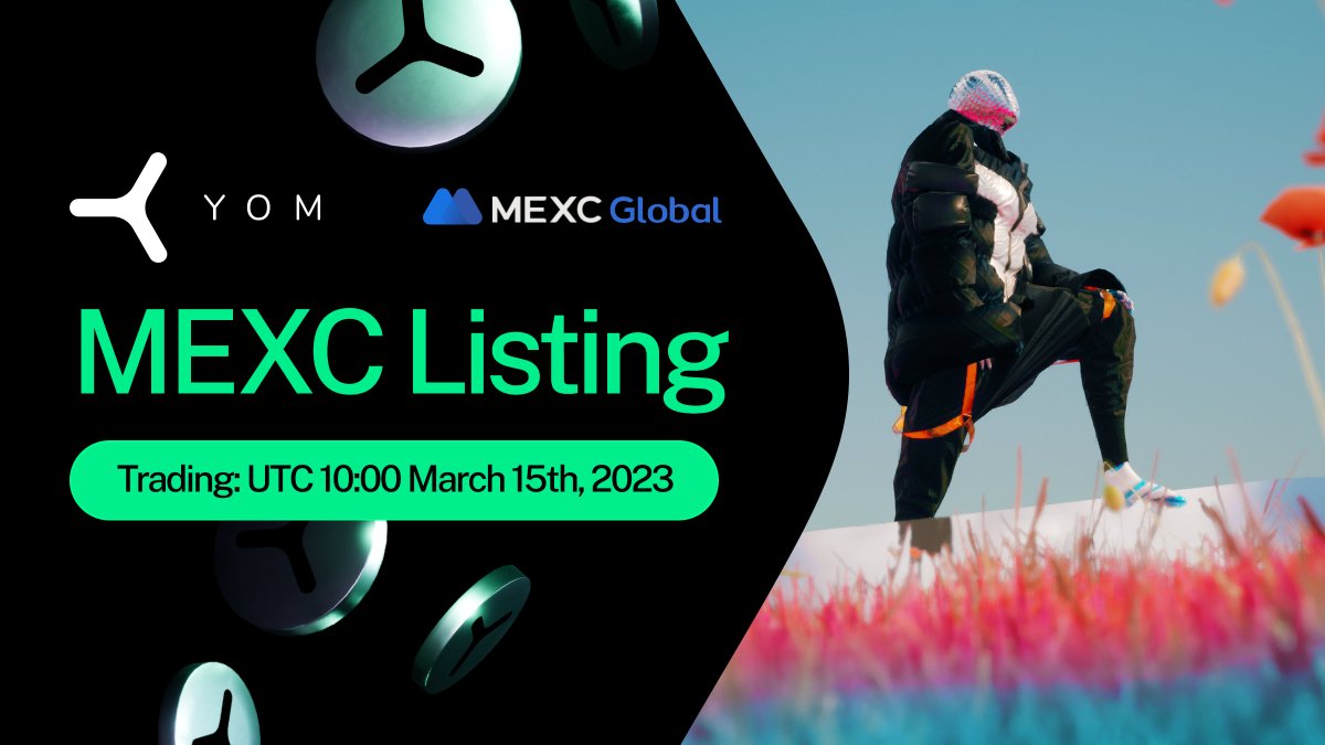 YOM_Official's tweet photo. 🚨 Brace yourselves, crypto enthusiasts! The moment we've all been waiting for is here!🚨

$YOM has officially been listed on @MEXC_Global  

Trading is now open!👇
https://t.co/5e9z1QqdqD https://t.co/eZ4TUWFIWF