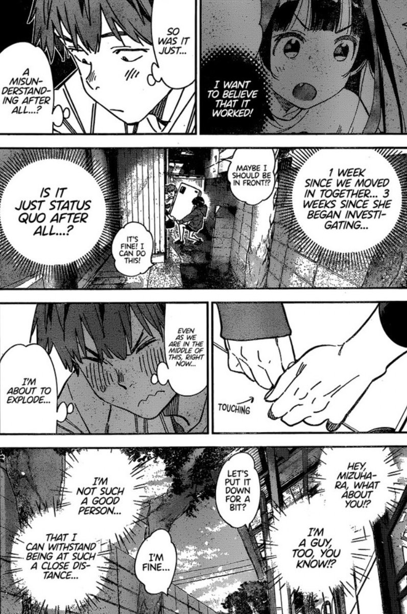 jrvbwr34bhcmdl0's tweet photo. M-Mizuhara is s-so c-close to me. 
😖

#KanojoOkarishimasu #manga #chapter 274 #KazuyaKinoshita #MiniYaemori #ChizuruIchinose https://t.co/OCQWbgUo1f