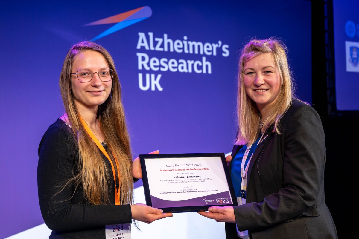 Our winner for the Laura Pulford prize goes to <a href="/Lud_Kuc/">Ľudka Kučíková</a> for the best talk from a PhD student at our research conference! #ARUKConf23

Well done Ludmila! 🎉