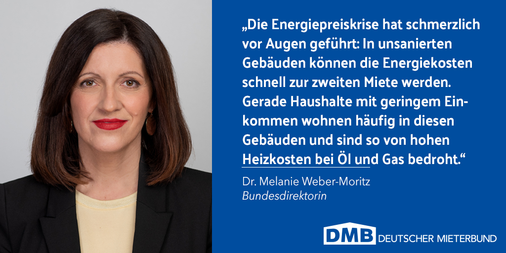 Bezahlbarer #Klimaschutz im Gebäudesektor: Der Entwurf zur #Gebäuderichtlinie setzt Impulse für den Klimaschutz und stärkt die sozialverträgliche Ausgestaltung der Maßnahmen, begrüßt DMB-Bundesdirektorin <a href="/mwebermoritz/">Melanie Weber-Moritz</a> die Entscheidung des <a href="/Europarl_DE/">Europaparlament</a>  bit.ly/3mNW09X