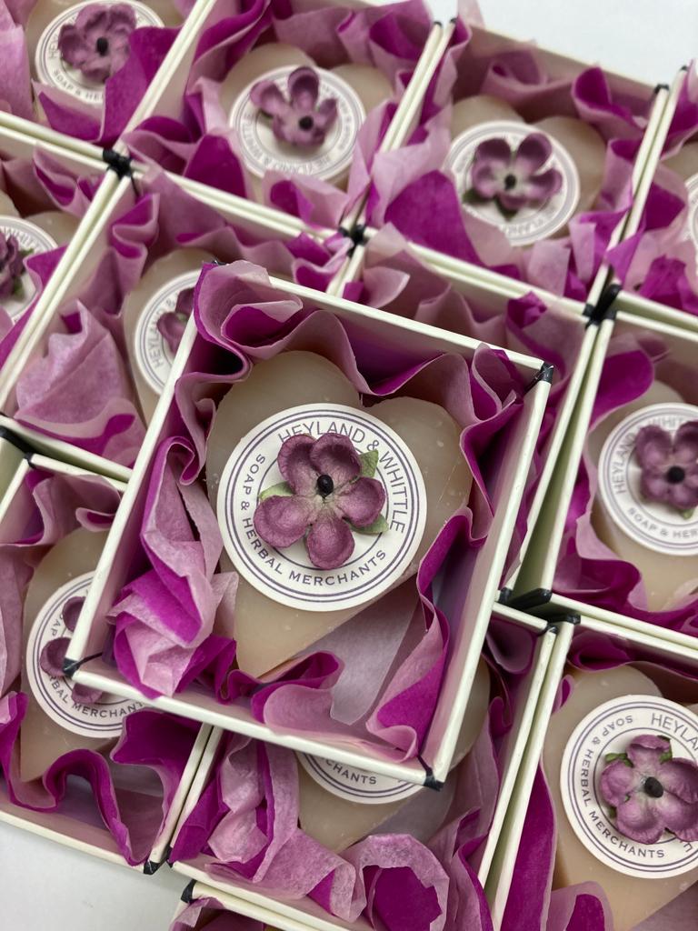 These beautiful heart soaps in a gift box are the perfect little pick up present that will be available at our stand at The Ideal Home Show. 

If you are not visiting the home show, you can purchase here: bit.ly/3lcGSCB