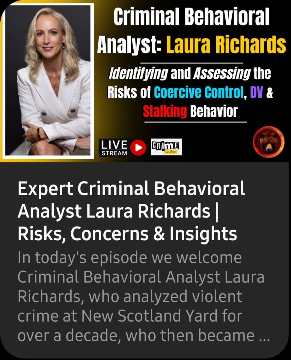 TrueCrimeFeline's tweet photo. 💥𝕃𝕀𝕍𝔼 𝕋𝕆𝔻𝔸𝕐💥
#GrizzlyTrueCrime
2PM EST | 6PM GMT
@truecrimegisela &amp; @thecrimeanalyst

• Spotting red flags in relationships
• Discussing cases &amp; asking important questions about them e.g. #NicolaBulley, #GabbyPetito

Watch #LiveStream ↓↓
https://t.co/byXlVMOMM4 https://t.co/SxPhnkfqtV