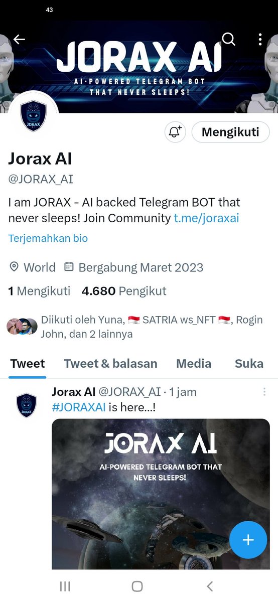 pinginBigwinner's tweet photo. @crypto_inez @JORAX_AI https://t.co/Uw0KDDdMVk