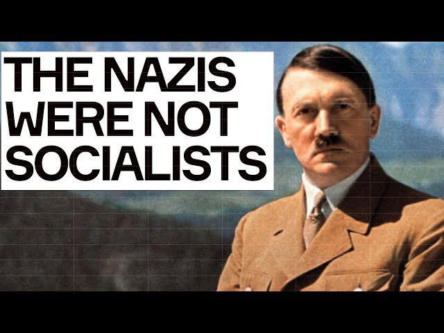 The Nazis were not socialists: they were the complete opposite.

New video taking this lie apart once and for all: youtu.be/2biEiuTzsgw