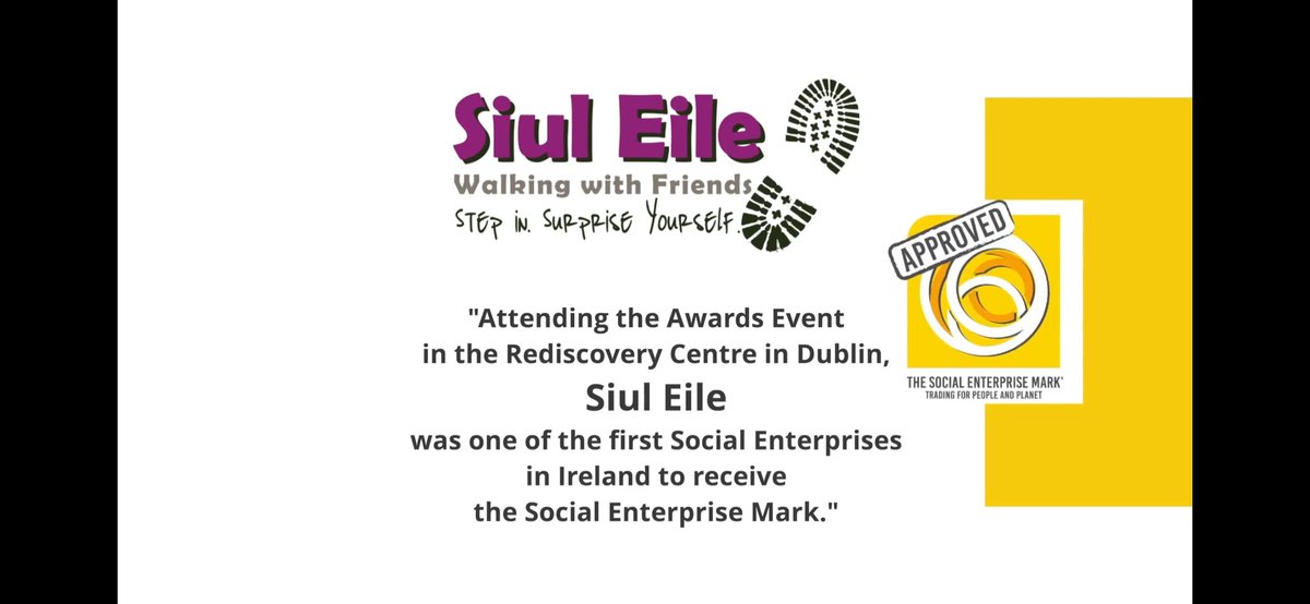 SE_Mark_Ireland's tweet photo. Siul Eile is one of the first social enterprises in Ireland awarded the Social Enterprise Mark accreditation in partnership with @SE_Mark

https://t.co/gCjqffM87E
@EileSiul owner Liam Fleming shares his message of impact taking part in this programme
#SEMarkireland #socialimpact https://t.co/pPVPXnk63h