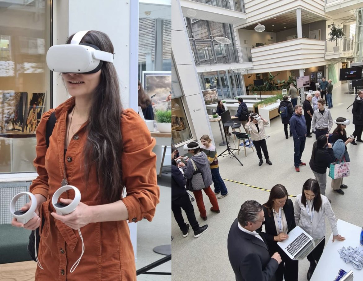 Last week, the event #VROslo was held at <a href="/OsloSciencePark/">Forskningsparken - Oslo Science Park</a>, focusing on the latest advancements in #virtual reality and its application in various industries.

Here are some #snapshots from the event! <a href="/dicleberfink/">Dicle Berfin Köse</a>