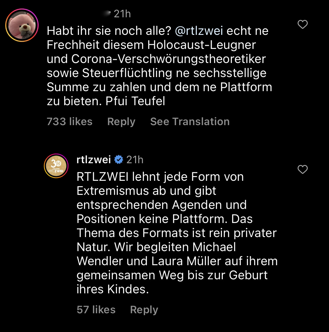 itfollows_all's tweet photo. "RTLZWEI lehnt jede Form von Extremismus ab und gibt entsprechenden Agenden und Positionen keine Plattform". Gut, dass nach wie vor antisemitische Verschwörungsmythen auf dem TG Kanal sind. Ganz wichtig auch "die andere Seite" eines Antisemiten zu zeigen.
#Antisemitismus https://t.co/oUjQYOiFEL