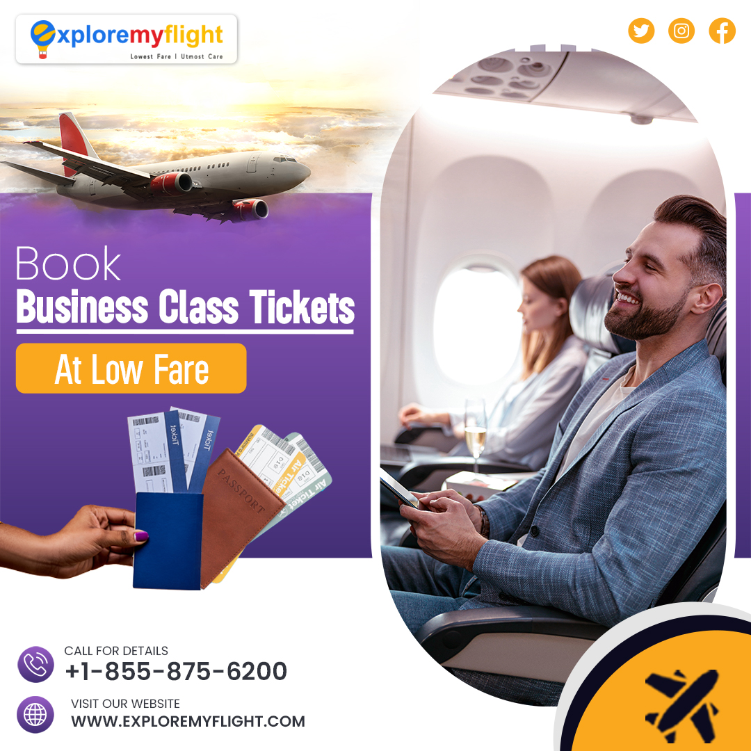 exploremyflight's tweet photo. Get the best business class flights @ ExploreMyFlight. Book your flight with Confidence and save more.
https://t.co/YOjioxybBU
.
.
.
.
#exploremyflight #businessclassflight #travel #usatoindia #canadatoindia #flightstoindia #cheapticketstoindia #airtravel #travelling https://t.co/kRd00vBchB
