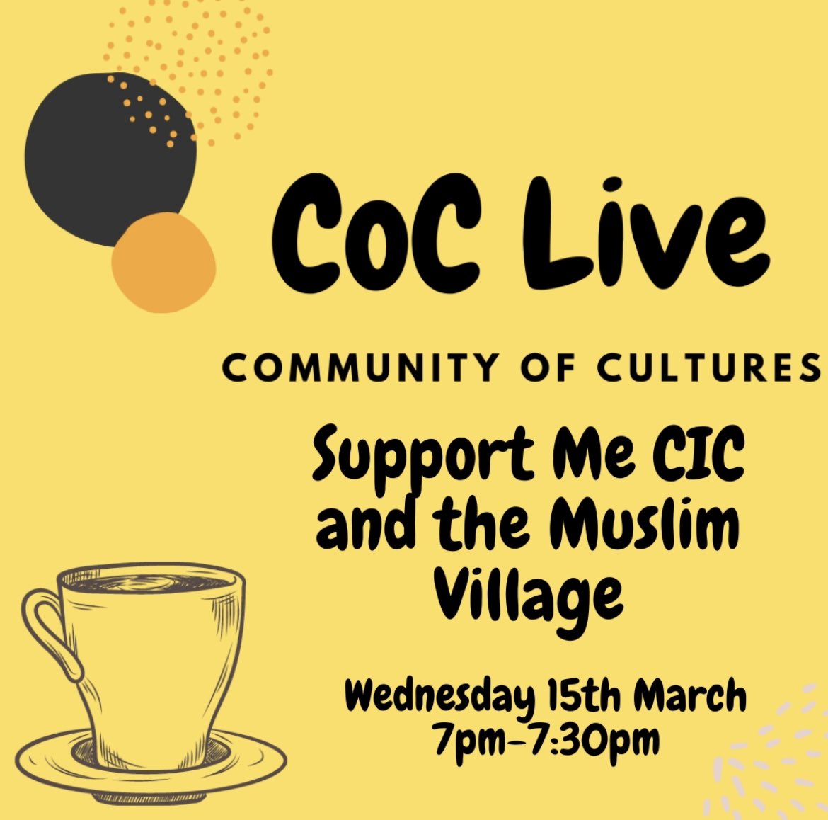 Community of Cultures - SMC tweet media