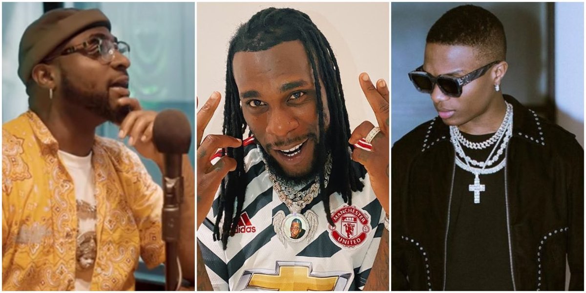 Like for Davido.  Retweet for Wizkid.   Comment for Burna.