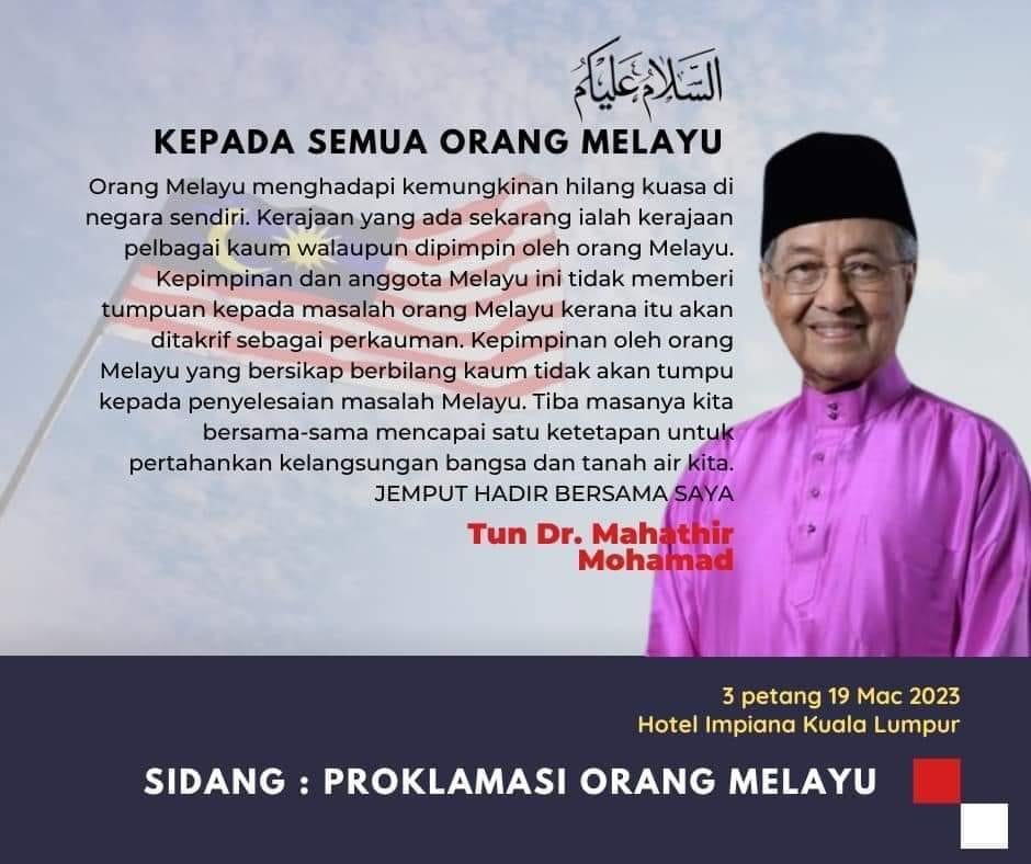 Dia buat hal lagi. 😂😂😂😂

Dia je la terpaling pandai dan terpaling melayu. 

Masa ko perintah dulu, sama je. Mana ada 100% org melayu. 

Kau nak bodohkan walaun boleh lah.
