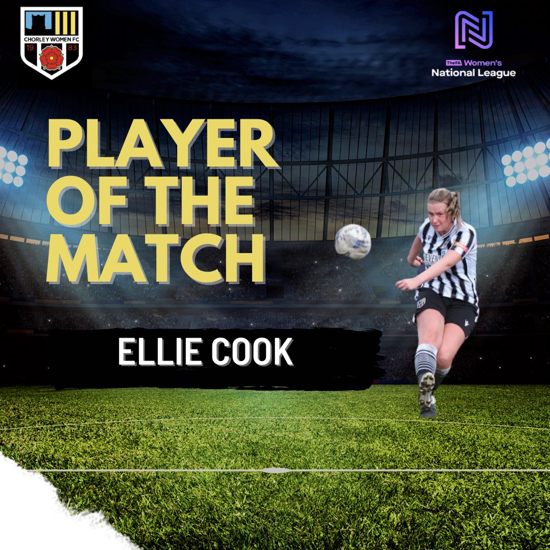 chorleywomenfc's tweet photo. 🚨P. O. M. 🚨 

Last nights POM vs @SCLadiesFC was a tie between defensive duo @emmabradsxx &amp; @COOKY7447 👏🏼

Both stepped up to the challenge but unfortunately the result wasn’t to be in the night ⚽️ 

#WeAreChorley #FAWNL #HeartBeatOfWomensFootball https://t.co/CfINbjRORg