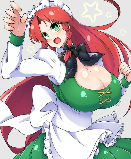 萌えよめーりん!!美鈴「どおりゃぁーっ!」#東方project#紅美鈴 