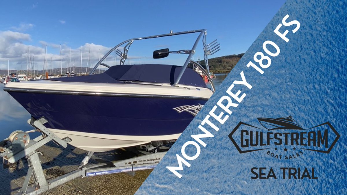 GulfStreamShop's tweet photo. Our Monterey 180 FS Virtual Sea Trial is now live on YouTube, check it out at:

https://t.co/w61SwOl4v3

#GulfStreamBoatSales #GulfStreamShop #Boats #Sold #boating #boatLife #Monterey #MontereyBoats #Monterey180Fs https://t.co/5JGacqJbJl
