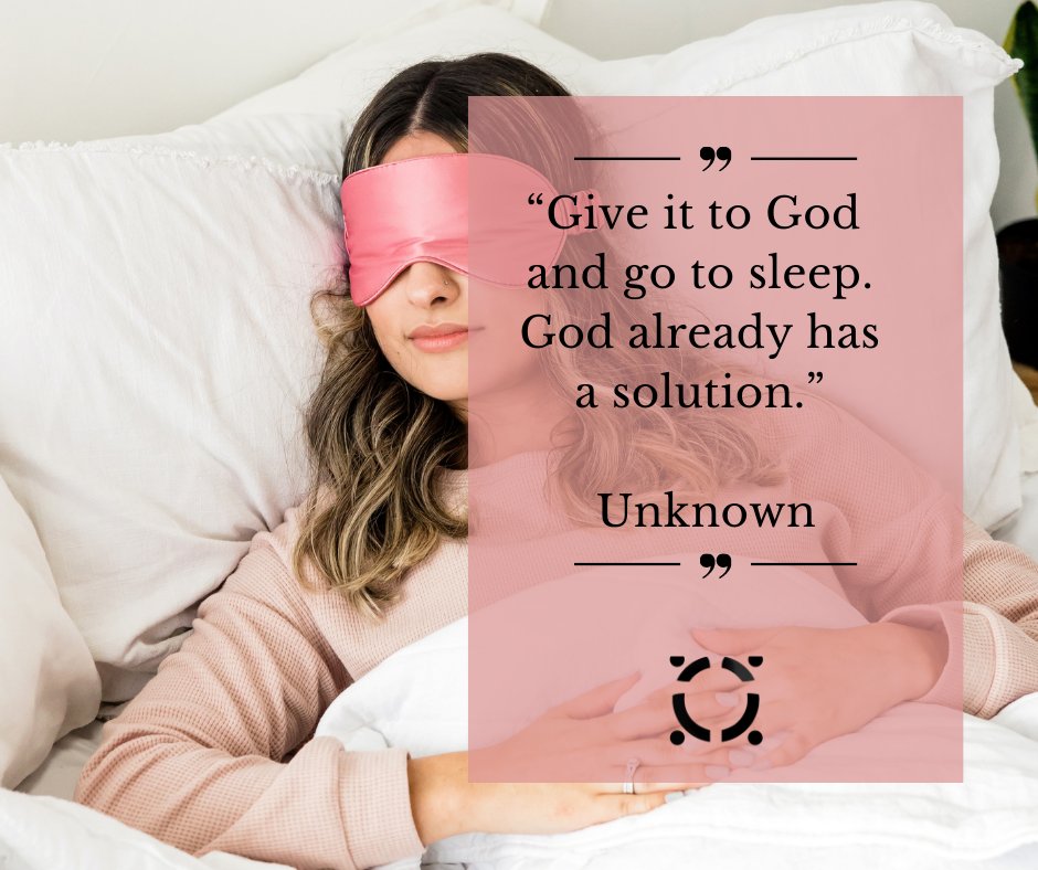 ChrstnWmenatWrk's tweet photo. “Give it to God and go to sleep. God already has a solution.” - Unknown
#wiseliving #wisdomatwork #proverbs #womenoffaith #faithinaction https://t.co/EawwM4vOwB